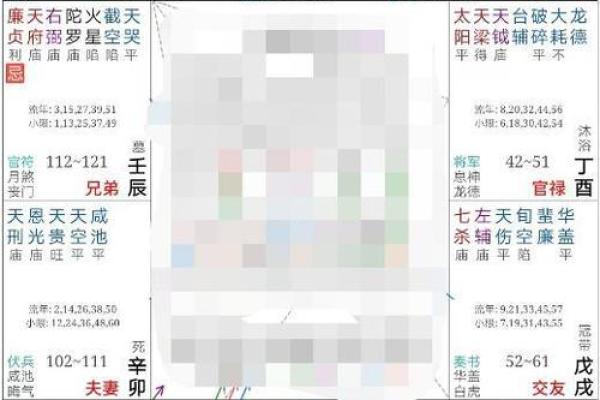 紫微斗数命盘中十二宫的具体作用
