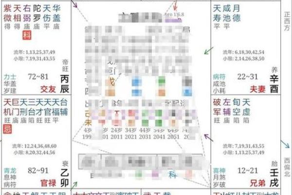 紫微斗数中的十年大运分析