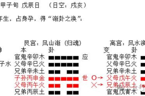 六爻占卜中的六亲与卦象解释