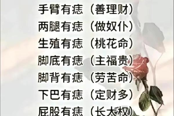 痣相与个人命运：是一种信仰还是科学解释？