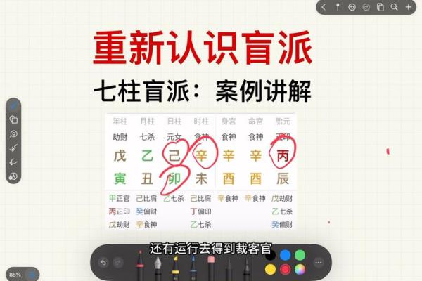 盲派命理实战经验分享与案例分析
