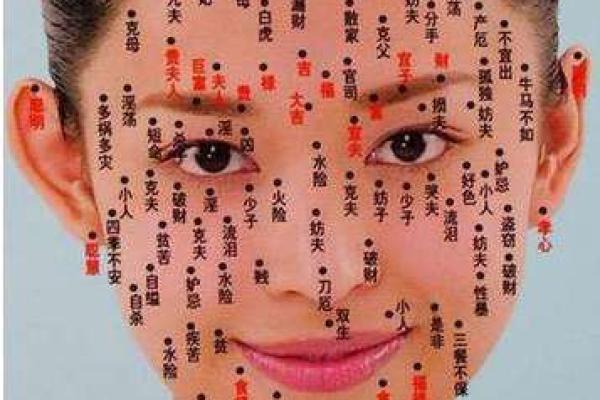 相痣图解大全：掌握面部痣相，洞察未来趋势