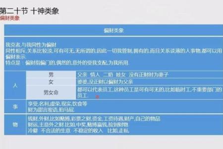 八字中的偏财代表什么及其对命运的影响解析
