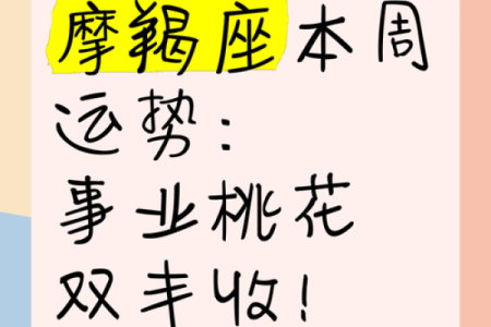 揭开摩羯座运势面纱：成功与困难并存的一年