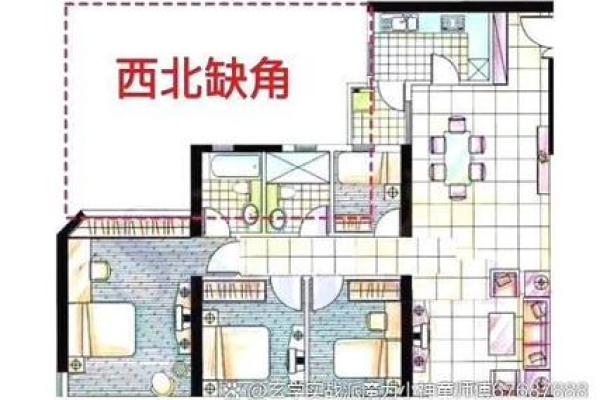 西北方厨房布局对财运的影响与化解方法解析