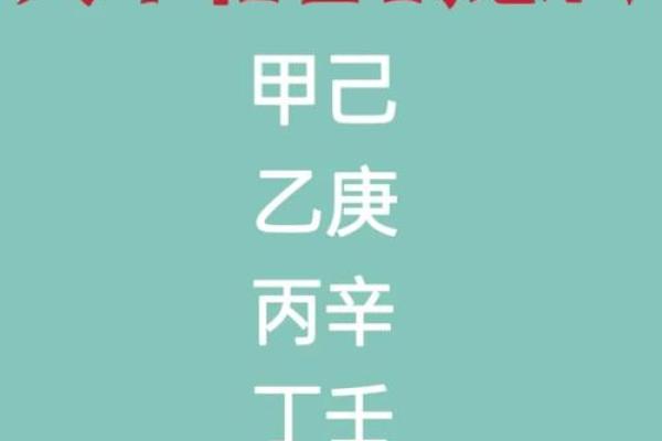 天干合与五行的关系及其影响