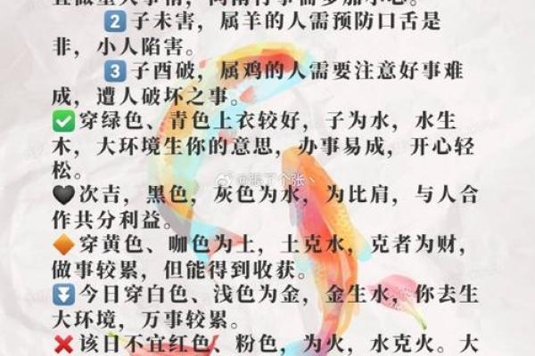 今日穿衣五行指南，助你每天好运不断