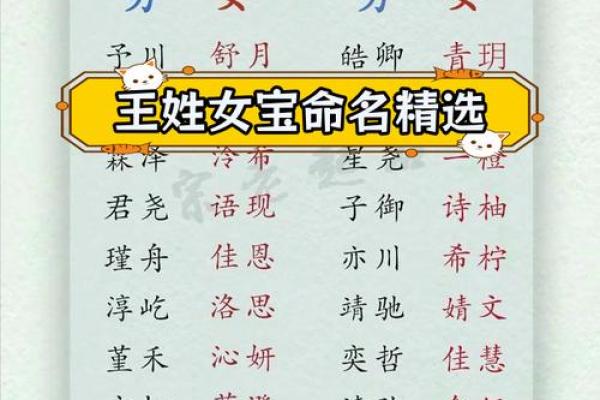 王姓宝宝起名指南：挑选寓意深远的名字推荐