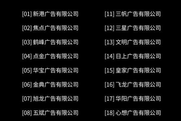 如何为营销公司取一个既吸引人又有创意的名字