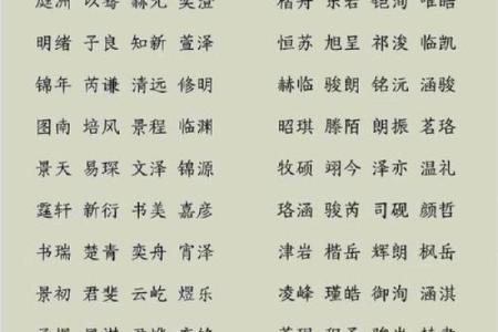 五行属木男孩名字推荐与寓意解析