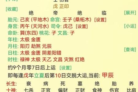 天干坐地支的象征意义与命运关系