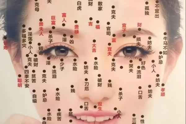 相脸痣的吉凶运势与面相关系