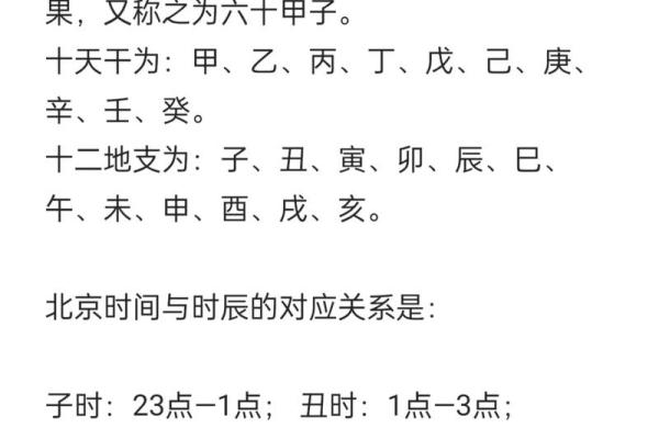 天干地支的含义与传统文化背景
