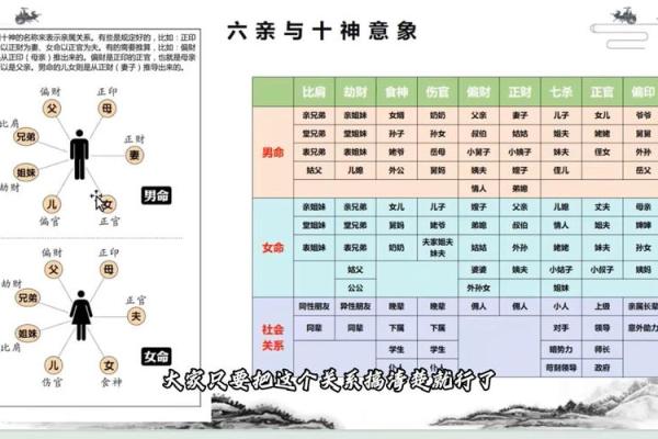 天干与十神之间的深层联系解析