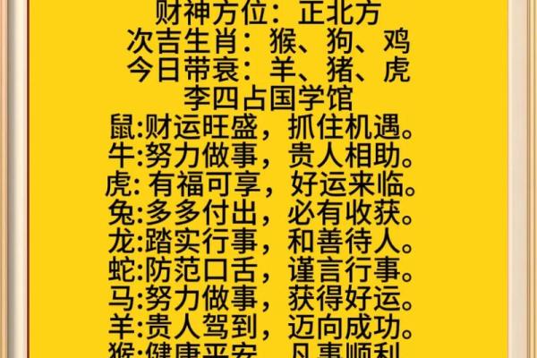每日生肖运势详解，洞察生活中的运程变化