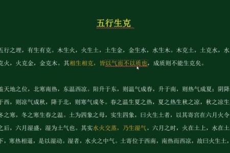 五行属性解析及其影响分析