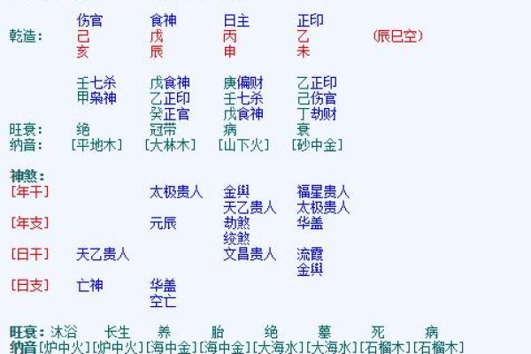 元贞八字排盘解析与应用技巧