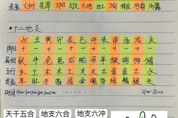 天干地支在地质学中的应用与研究意义