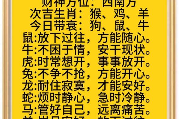 今日生肖运势全解析：精准预测每个生肖的运势走向