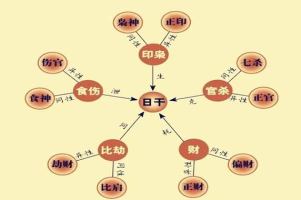 了解天干与十神的相互作用与命理影响