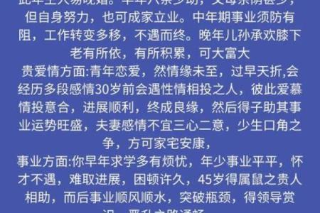 命运如何？这一年的出生年份解析