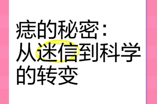 探索痣相中的迷信信仰：科学与民俗的碰撞