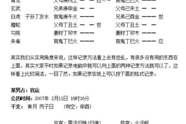 六爻排盘的基本方法与技巧解析