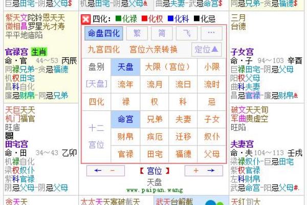 飞星排盘揭秘：解读八字命运中的变化与机遇