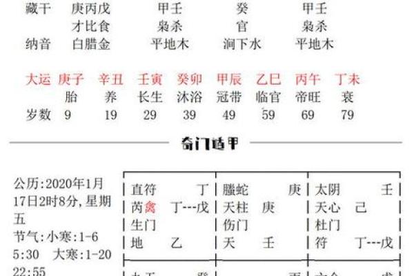 八字提要与命理分析的深度探索