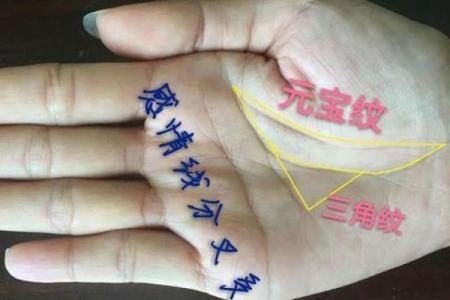 元宝纹在手相中的象征意义及其对女性运势的影响
