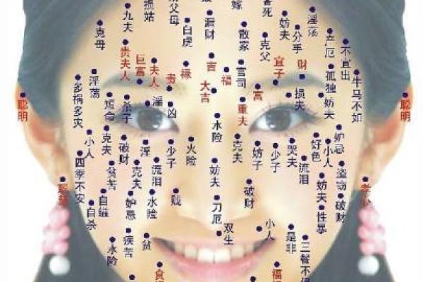 面部痣相与性格命运的深层关系分析