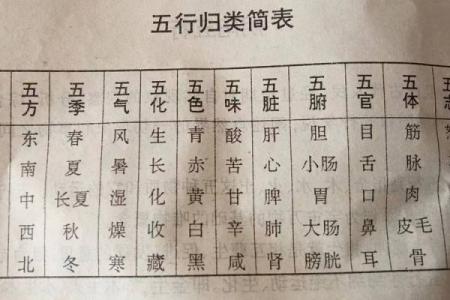 五行查询大全：全面解读金木水火土的相生相克规律