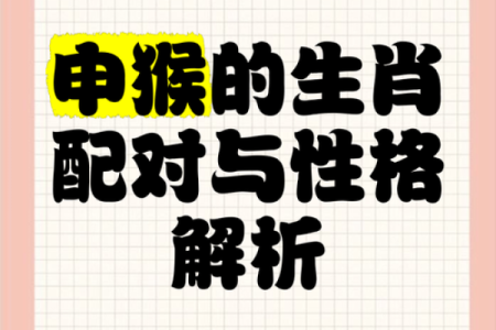 猴与哪些生肖最匹配？最佳搭配揭秘