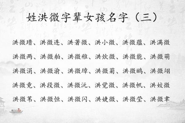 姓女孩起名宝典 优美且有寓意的名字推荐