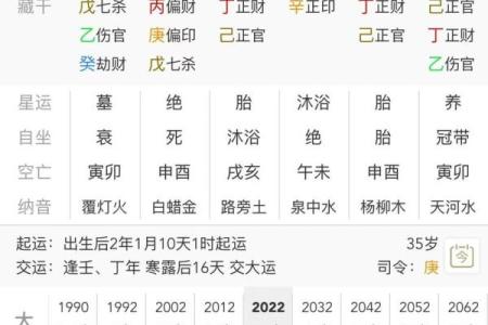 大运流年排盘的关键要素与解读方法
