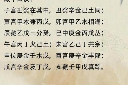 如何通过天干与地支找出命盘的用神