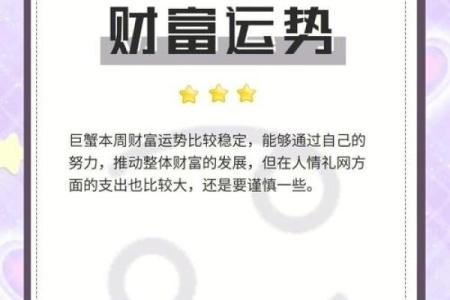 巨蟹座今日运势解析：小心情绪起伏影响决策