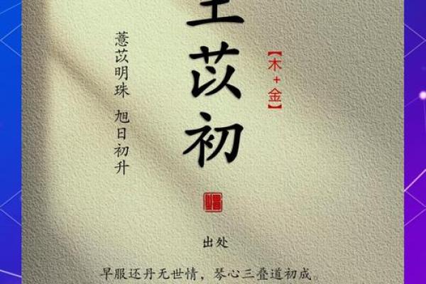 精选适合姓王女孩的优雅名字