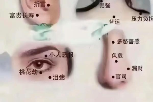 通过脸相与痣相揭示个性与命运的秘密