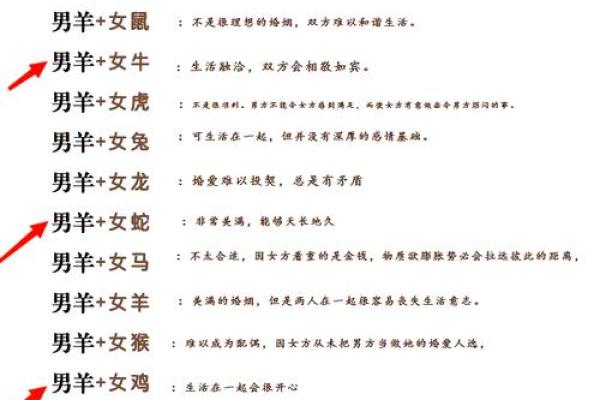 男羊女猪配对：星座婚姻中的优缺点与相处之道