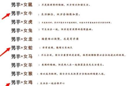 男羊女猪配对：星座婚姻中的优缺点与相处之道