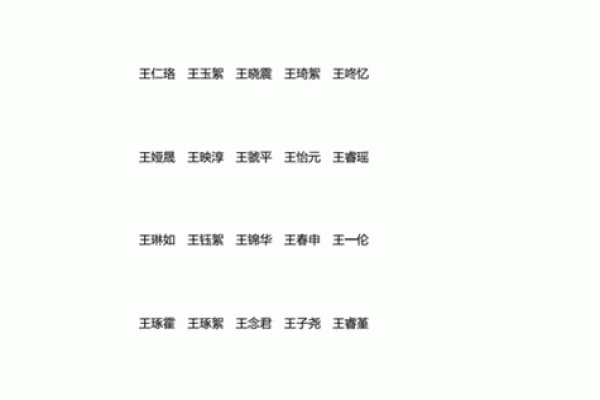 精选王姓男孩名字，助力宝宝未来成就辉煌