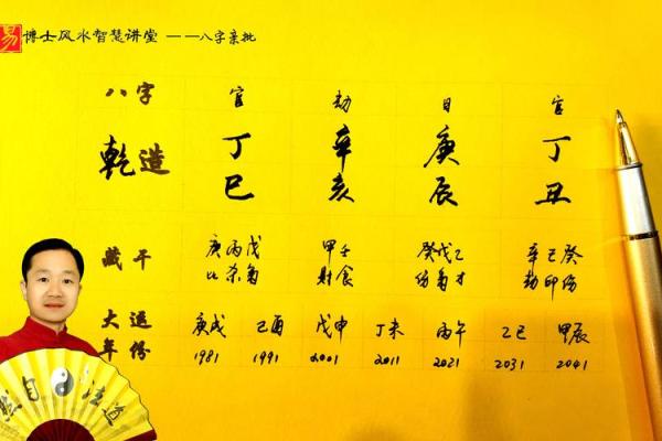 标准生辰八字格式写作方法