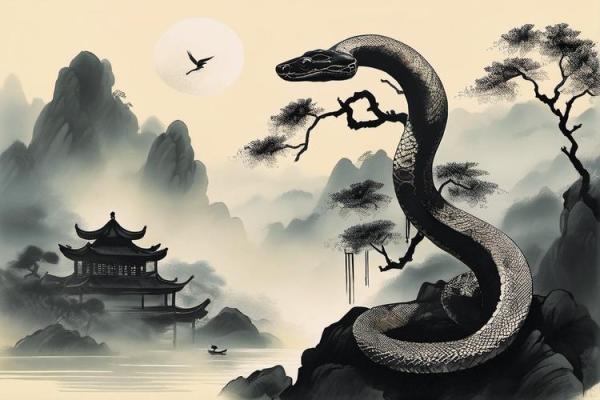 蛇鼠属相配，命运交织的神秘传说