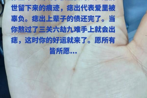 手上痣相图解，运势密码尽在其中