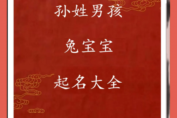 如何为孙姓男孩起一个既有寓意又独特的名字