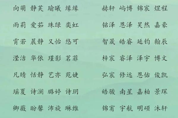 八字起名风水指南：为孩子选个命中注定的好名字