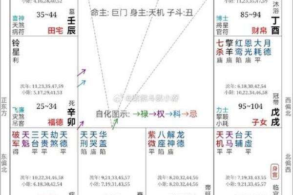 命宫主星排盘解析：揭开你命运的神秘面纱