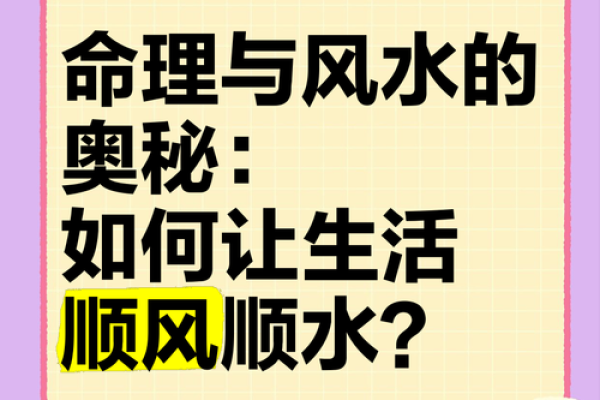 揭秘易之风水命理如何让你事业腾飞！