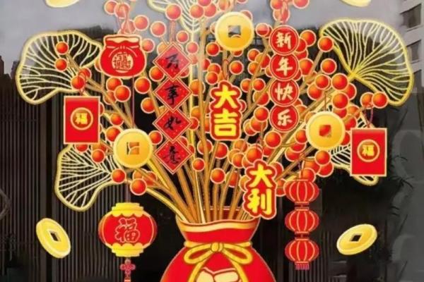新年福运连连，传统民俗花贴，喜庆新春爆款来袭